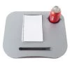 Hastings Home Laptop Buddy Portable Lap Desk, Cushioned Bottom, Foam Beads, Pen Tray and Cup Holder for Computers