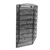 Adiroffice Steel Mesh 8-Pocket Wall-Mounted Magazine Rack