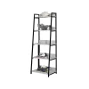 Acme Furniture Industry Inc ACME Furniture 92673 16 x 16 x 67 in. Wendral 5-Tier 16 in. Bookshelf; Natural & Black