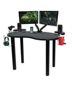 Atlantic 82050334 Desk Eclipse Gaming; Black