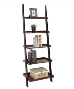 Convenience Concepts 8043391DWN French Country Bookshelf Ladder