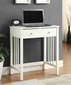 Convenience Concepts 090102W Designs-2-Go Mission Desk; White