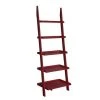 Convenience Concepts 8043391CR American Heritage Bookshelf Ladder - 25 x 15.75 x 72 in.