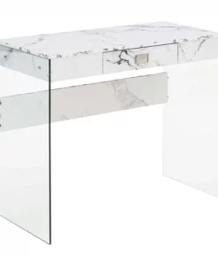 Convenience Concepts 131526WM SoHo Glass 36 Desk