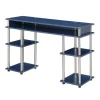 Convenience Concepts 131436CBE Designs2Go No Tools Student Desk; Cobalt Blue