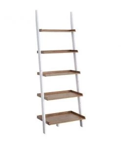 Convenience Concepts 8043391WDFTW 25 x 15.75 x 72 in. American Heritage Bookshelf Ladder; Drift White