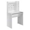 Convenience Concepts 131524W Designs2Go Student Desk with Magnetic Bulletin Board & Shelves; White