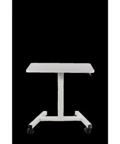 ErgoMax BX4319WT 43.4 in. Tall Adjustable Laptop Desk; White