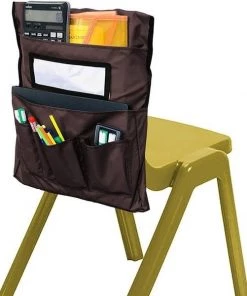 Covers & All ChairOrg-M-Coffee-01-7.99 12 oz Chair Back Pocket Organizer for Kids Coffee - 20 x 21 in.