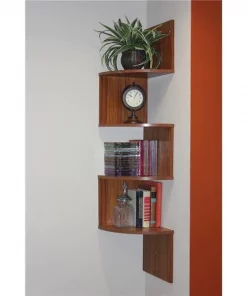 Comfortcorrect Hanging Corner Storage; Fruitwood