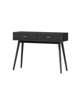 4D Concepts 159000 Montage Mid-Century Desk; Black