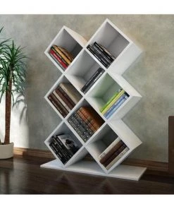 Decorotika BA50BCM01 50 in. Beach Accent Cubic Bookcase
