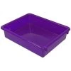 D2D Technologies 3 in. Stowaway Letter Tray; Purple
