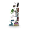 Homedora HD-ON20RF-160403 Tars Mini Bookcase; White & Pink