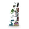 Homedora HD-ON20RF-160405 Tars Mini Bookcase; White & Blue