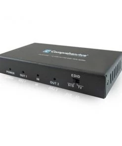 Comprehensive Cable CDA-HD12018G 1 x 2 HDMI Full Ultra-High-Definition 4K 18Gbps Comprehensive Splitter