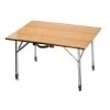Camco C1W-51895 Bamboo Folding Table with Aluminum Legs
