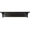 Little Colorado 1234ESPNC 6 x 28 x 5 in. Peg Shelf - Espresso with no Cutouts