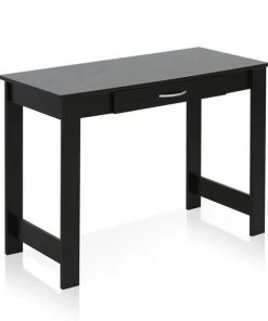 Furinno 15108BKW Jaya Writing Desk with Drawer