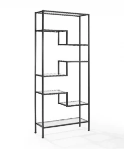 Crosley Brands CF1113-MB Sloane Etagere; Matte Black