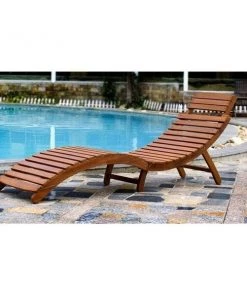 Comfortcreator Curved Folding Chaise Lounger