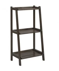 Deluxdesigns Dunnsville 3-Tier Ladder Shelf - Espresso