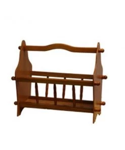 Ore Furniture JW-110 OAK Oak Magazine Rack - 14 in.