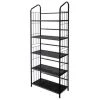 Ore Furniture R597-5 5 Tier Metal Book Shelf - Black