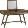 Progressive Furniture T360-71 Home & Office Desk & Vanity; Caramel
