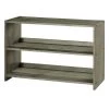 Supplier PD-790D-AG Louver Bookcase In Antique Grey Finish