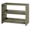 Supplier PD-790E-AG Louver Small Bookcase In Antique Grey Finish
