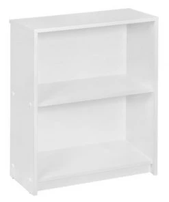 Niche NL2822SBKWH Niche Lux 28 in. 2 Shelf Bookcase - White