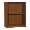 Niche NL2822SBKWN Niche Lux 28 in. 2 Shelf Bookcase - Walnut