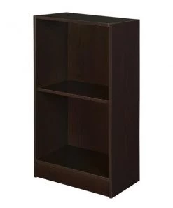 Niche PBC1629TF Modern 2 Shelf Bookcase; Truffle