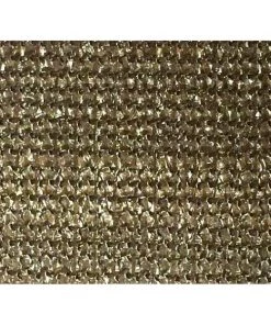 Riverstone Industries PF-610-Brown 5.8 x 10 ft. Knitted Privacy Cloth - Brown