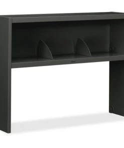 HON HON386548NS 34.8 x 48 x 13.5 in. Stack on Open Shelf Hutch; Charcoal