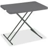 Iceberg Enterprises ICE65491 30 x 20 in. Personal Folding Table - Charcoal