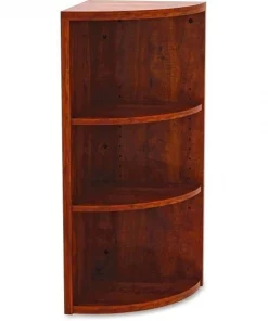 Newestedition Corner Bookcase - Cherry