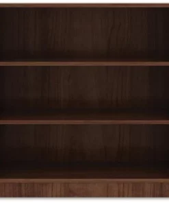 Lorell LLR99783 Bookcase; 3 Shelf - Walnut
