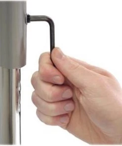 Lorell LLR99927 Activity Table Low Adjustable Leg Kit - Chrome