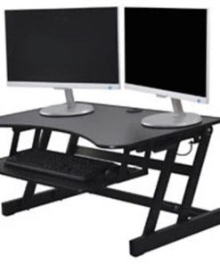 Lorell LLR99984 Adjustable Desk Riser Plus; White