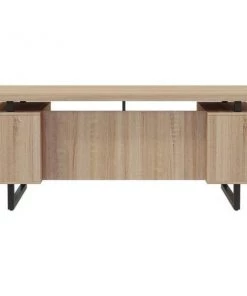 Safco Products Safco SAFMRDT6630SDD Mirella Free Standing Desk with Modesty Panel; Sand