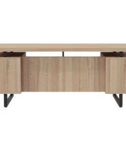 Safco Products Safco SAFMRDT7230SDD Mirella Free Standing Desk with Modesty Panel; Sand