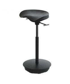 SAFCO Products FWS1000BK Pivot Seat by Focal Upright; Black with Black Base