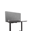 GN1 LUDS55241G Desk Divider Privacy Panel Sound Reducing Office Partition; Gray - 24 x 55 in.