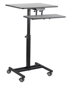 Oklahoma Sound 1600680 Edutouch Sit & Stand Cart with Keyboard Tray