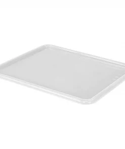 Storex Industries 2019921 10.75 x 13.25 x 3 in. School Smart Lid for Storage Tray; Letter Size; Translucent