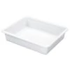 Storex Industries 2023531 10.75 x 13.25 x 3 in. School Smart Storage Tray; Letter Size; White