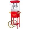 Great Northern Popcorn 83-DT5654 6128 Red GNP-800 All-Star Popcorn Popper Machine & Cart - 8 oz