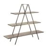 Tripar International Inc Tripar International 19612 3 Tier A-Frame Display Shelf; Bronze - Metal Orientation